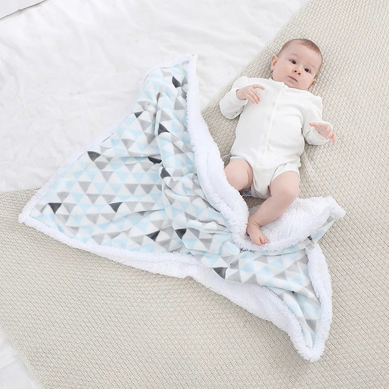 COUVERTURE BÉBÉ: ENVELOPPANTE CACHEMIRE THERMIQUE