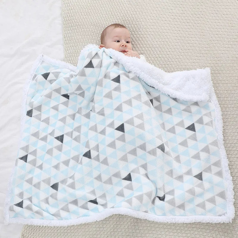 COUVERTURE BÉBÉ: ENVELOPPANTE CACHEMIRE THERMIQUE