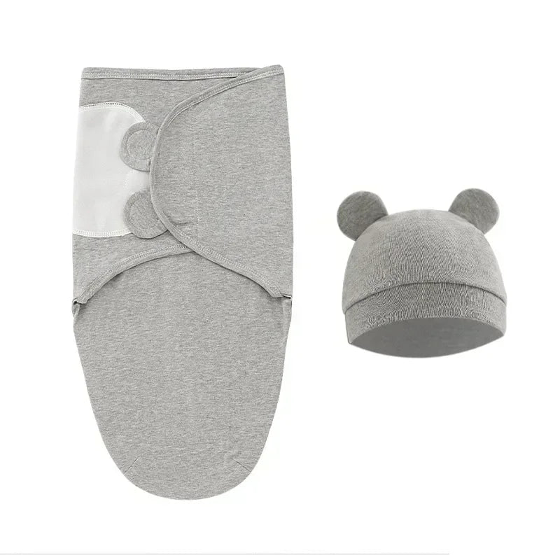 COUVERTURE BÉBÉ : D'EMMAILLOTAGE EN COTON