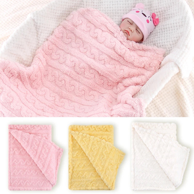 COUVERTURE BÉBÉ : DOUX LÉGER MICROFIBRE