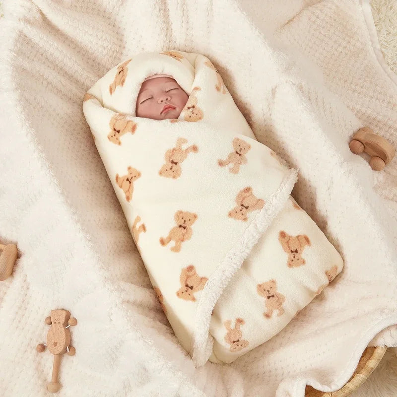 couverture-bebe-oursons-beige