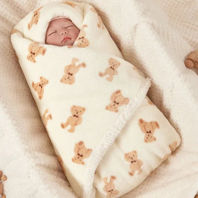 couverture-bebe-polaire-beige