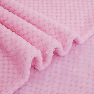 couverture-bebe-polaire-microfribre-rose