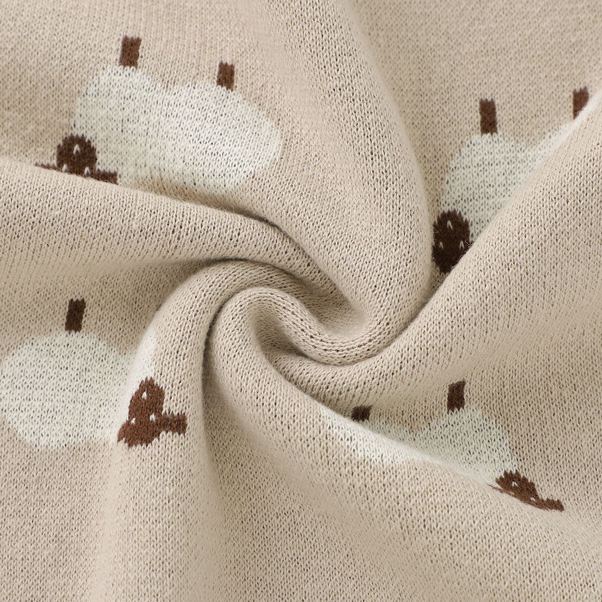 COUVERTURE BÉBÉ : TRICOT