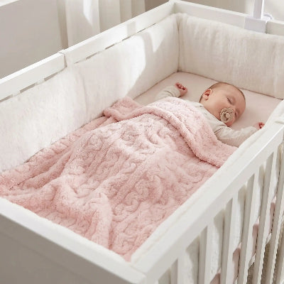 couverture bebe doux microfibre leger 