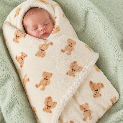couverture bebe oursons