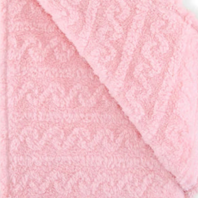 couverture bebe rose