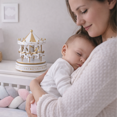 mobile musical bebe carrousel