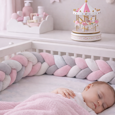 mobile musical carrousel rose