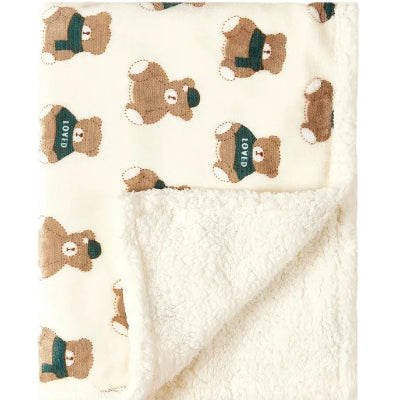 polaire-couverture-bebe-love