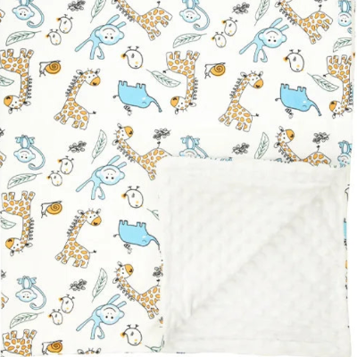 polaire-couverture-bebe-motifs-animaux