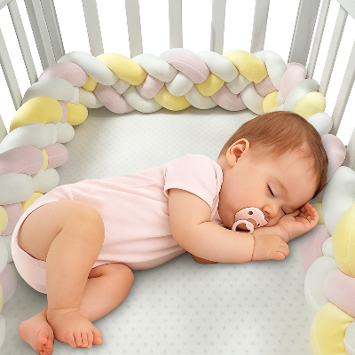 tresse-de-lit-jaune-rose-blanc