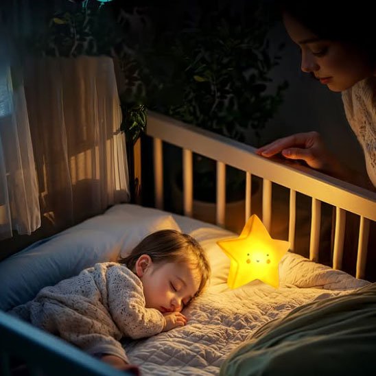 Veilleuse bébé lumineuse 4